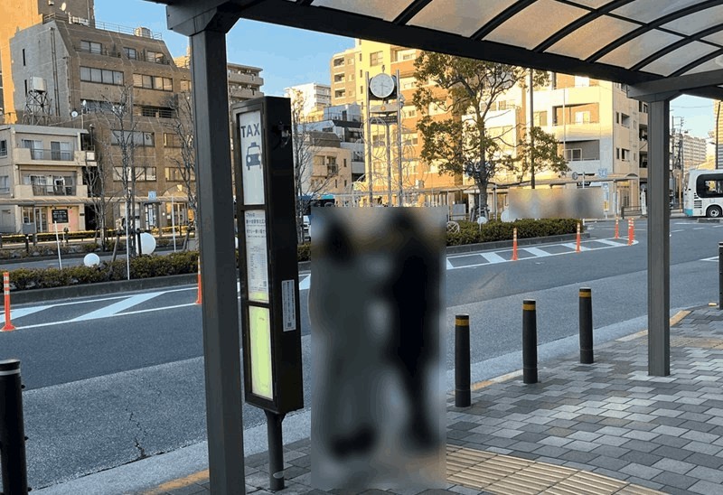 新小岩駅・東北広場のタクシー乗り場は停まっていないことが多い