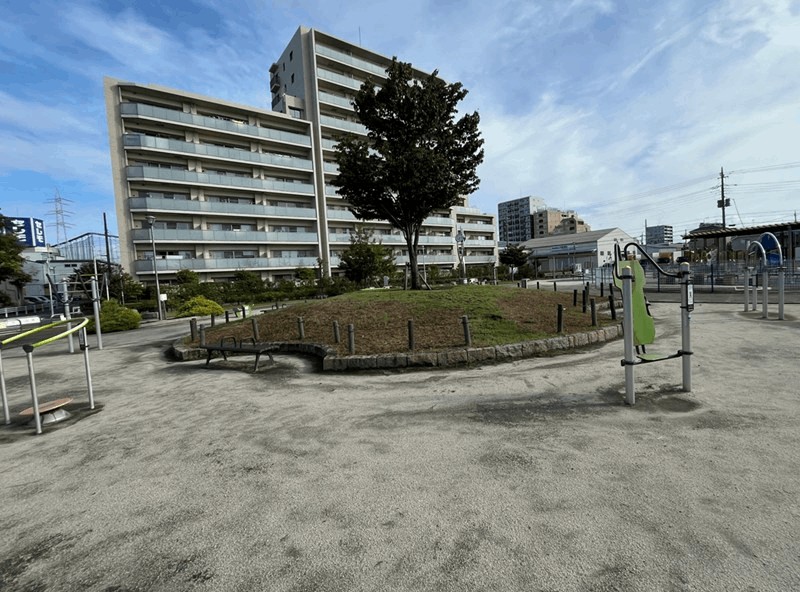 健康遊具も設置