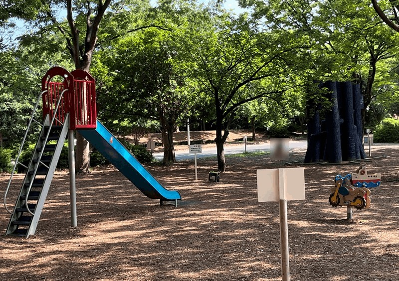 「新小岩公園」子ども向けの遊具は少なめ｜遊び道具を持っていくのがオススメ